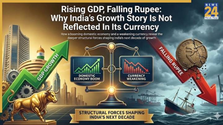 Rising GDP, Falling Rupee: Why India’s Growth Story Is Not Reflected In Its Currency