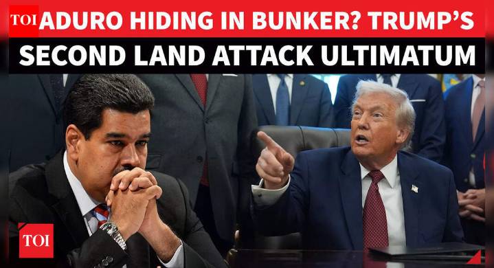 'You'll Be Thrilled To See…’: Trump Repeats Land Attack On Venezuela Threat; Game Over For Maduro?