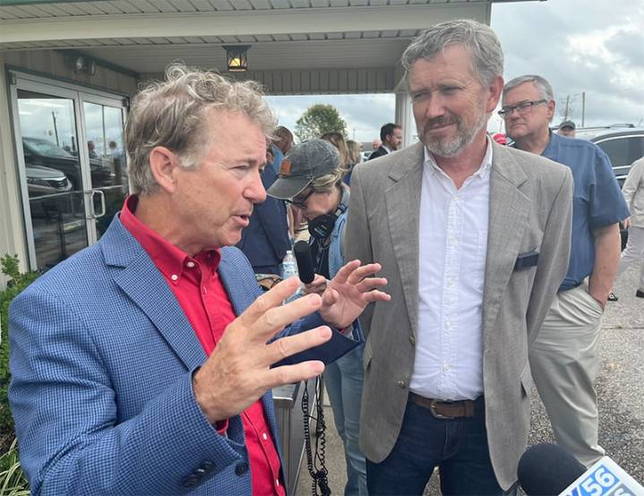 Thomas Massie, facing opposition from Trump, gets a hand from billionaire megadonor Jeff Yass