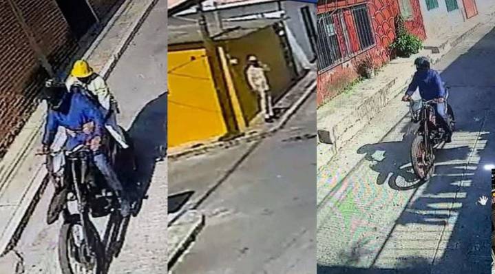 Asaltantes disfrazados de trabajadores de CFE operan en moto en Alta Palmira