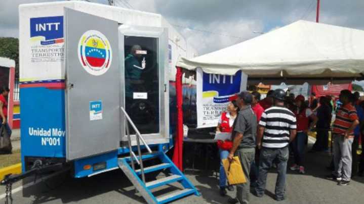 INTT despliega operativos esta primera semana de diciembre en cuatro estados del país