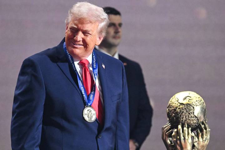 Trump Receives Newly Created Peace Prize from FIFA Ahead of World Cup Draw