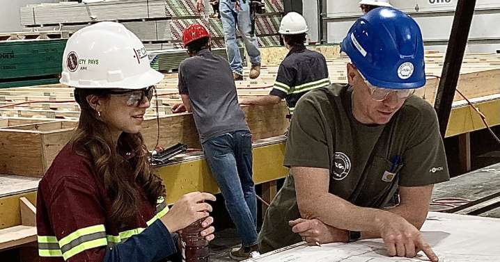 High school students learn trade skills building affordable housing in Colorado