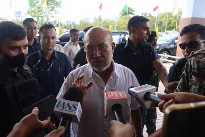 Manipur BJP MLAs Leave for Delhi Amid Speculations on Govt Formation