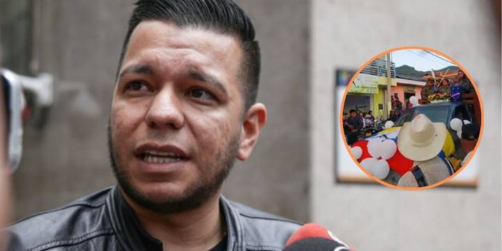 Con disparos al aire y vítores enterraron a “El Flaco”, cabecilla de las disidencias: así reaccionaron Jota Pe Hernández y Abelardo de la Espriella