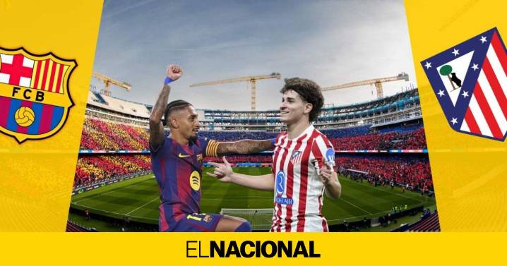 Barça - Atlético de Madrid: horario y dónde ver por TV el partido de la 19ª jornada de LaLiga EA Sports