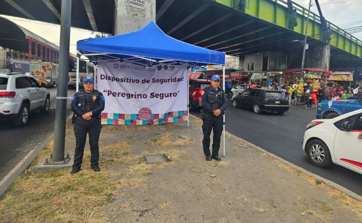 Iztapalapa pone en marcha el "Operativo Peregrino Seguro 2025"; descompensaciones, ampollas en pies y cansancio, lo más atendido