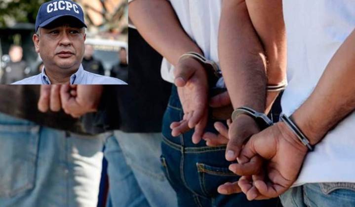 Cicpc ha detenido a más de 21 mil personas en lo que va de año