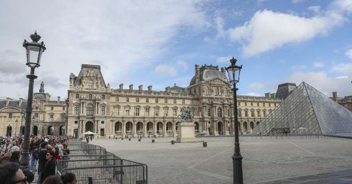 Los ladrones del Louvre escaparon por apenas 30 segundos
