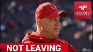 COMMITTED: Jeff Brohm CONFIRMS that he is STAYING at Louisville