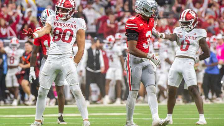 Indiana football's Charlie Becker puts NSFW spin on Ohio State cheer