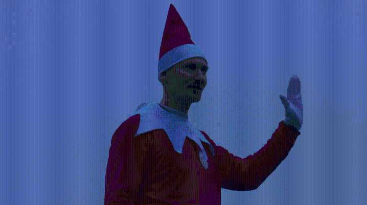 Real human elf brings kids to school in the Shoals, making sure attendance fills up all the rolls