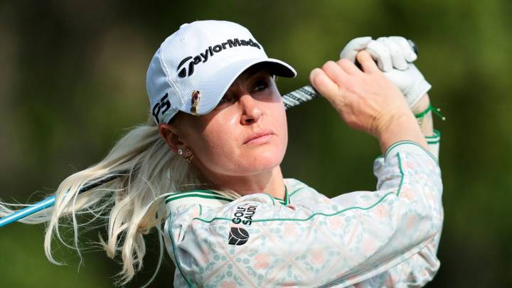 Charley Hull and Lexi Thompson's teams set Grant Thornton Invitational scoring record to tie for lead after round one