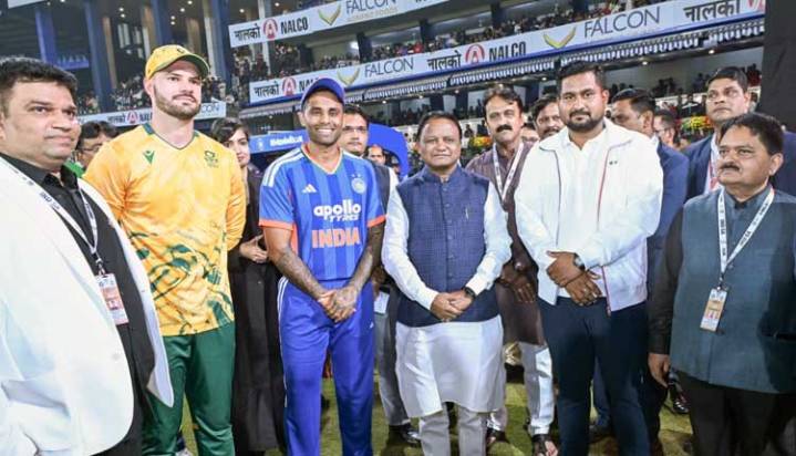 CM Majhi Hints At Barabati Stadium Makeover Following India’s Thrilling Win