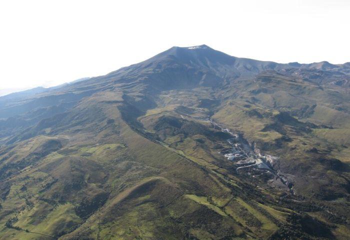 Se mantiene alerta naranja en el Volcán Puracé
