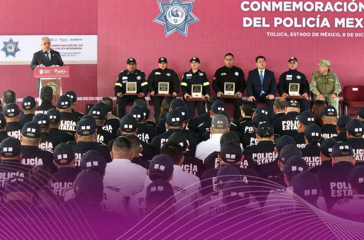 SSEM reconoce entrega del cuerpo policial