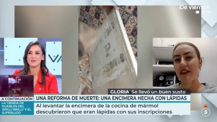 Descubre que el mobiliario de su cocina está compuesto por lápidas: "El mármol era un poco raro y a veces olía a podrido en la casa"