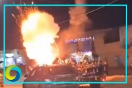Pirotecnia estalla en camioneta con músicos a bordo; hay 6 heridos