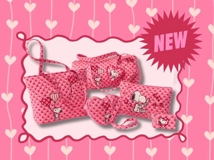 Snoopy fans are racing to grab Vera Bradley's new Valentine's Day collection that released early