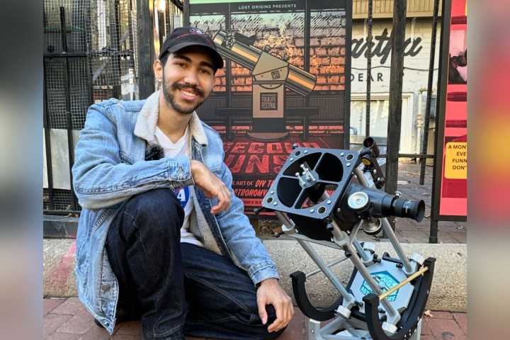 He shares the ‘wonders of the night sky’ with DC. But this young immigrant may be forced to leave the US