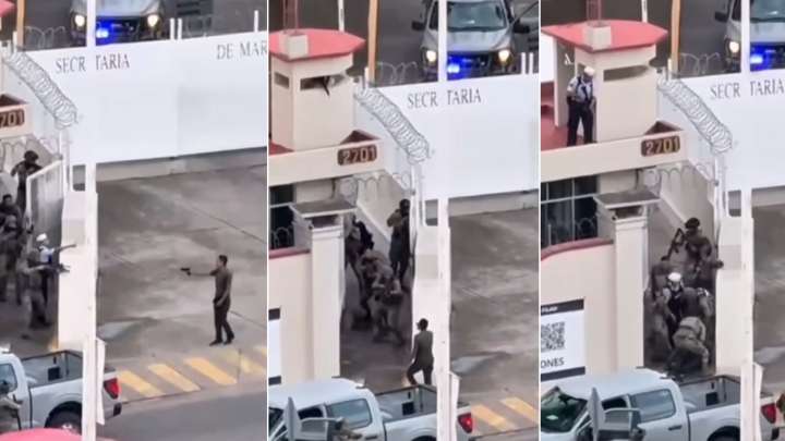 Marinos "Incapacitan" a Sujeto que los Encañonó en Zona Naval de Puerto Vallarta