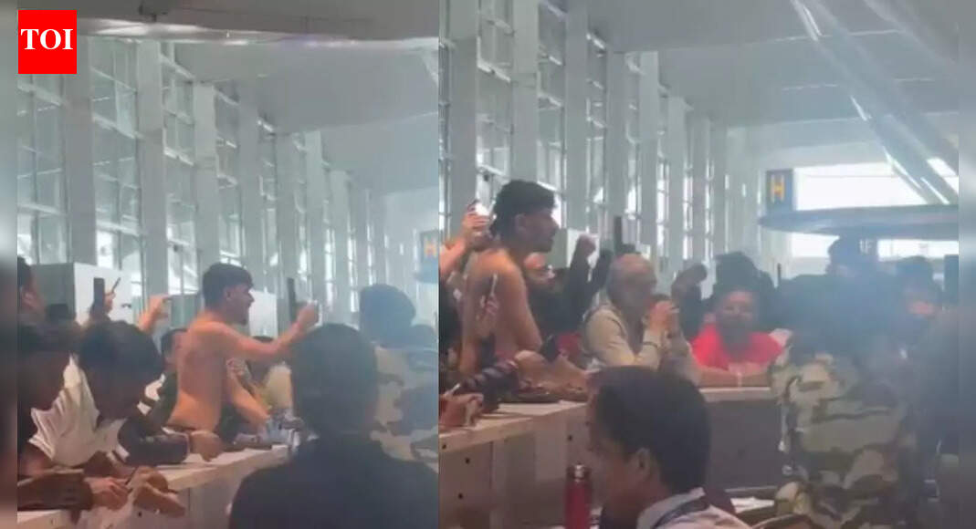 'Will undress on your counter’: Frustrated passenger threatens to remove clothes at Delhi airport amid IndiGo cancellations
