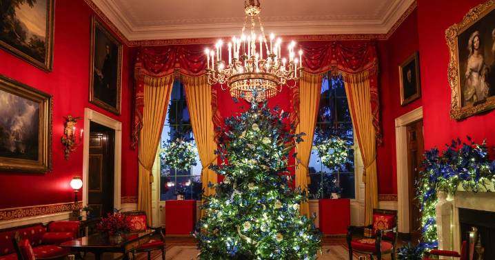Melania Trump Reveals White House Décor for Christmas