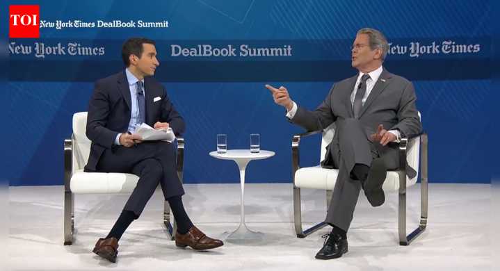 ‘Greatest scandals of all time’: Scott Bessent rips NYT for alleged Trump’s ‘fake’ health report; publication hits back