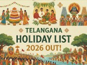 Telangana state holidays 2026 announced: Check Telangana state govt holiday list for 2026