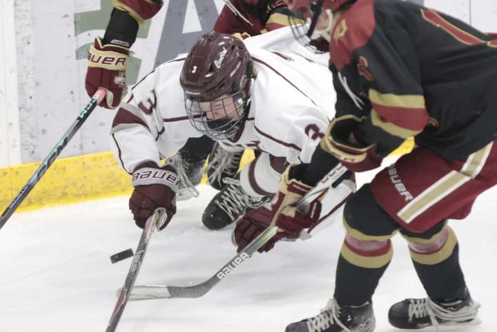 After relinquishing third-period lead, Central fights for overtime win over Davies