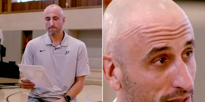 “Me querés hacer llorar”: la foto que emocionó a Manu Ginóbili y el detrás de escena de su atrapada a un murciélago