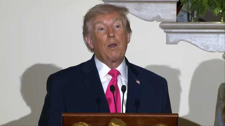 Trump self-censors to not 'get in trouble' after making false claim about active shooter