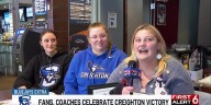 Fans, coaches celebrate Creighton victory
