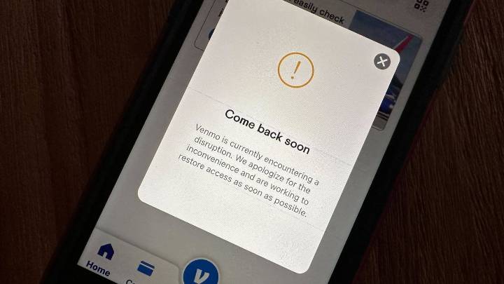 Venmo announces it is 'back up and running' following widespread service outage