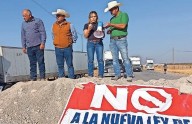 Repudio de campesinos ante aprobación exprés