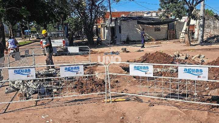 Barrio Yapeyú: tras ocho días sin agua, Assa reparó una pérdida en la red y regresó el servicio