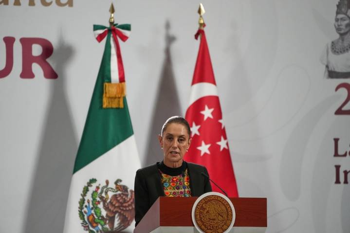 Mexican President Sheinbaum to attend World Cup draw in Washington