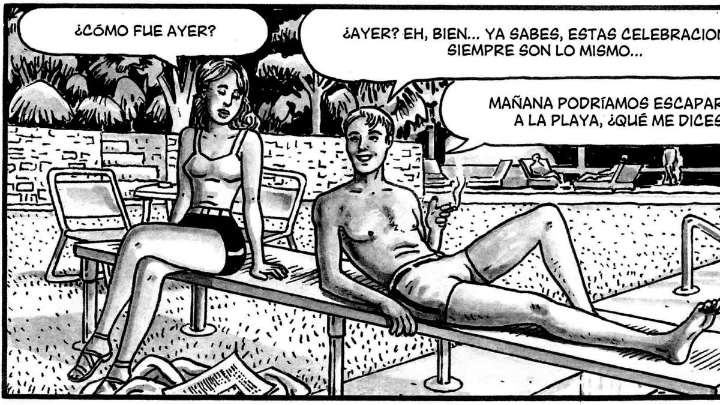 Kim Aubert adapta en viñetas el diario amoroso de una joven de la guerra civil