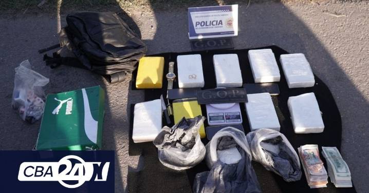 En casi dos años, la Policía Caminera secuestró más de 71 kilos de droga