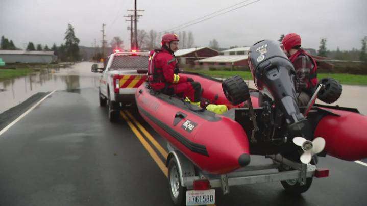 Statewide emergency declared in Washington as major flooding occurs