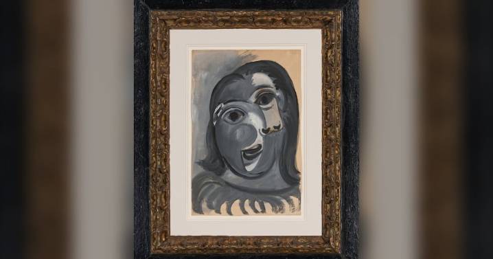 Picasso portrait to be raffled off for 100 euros a ticket