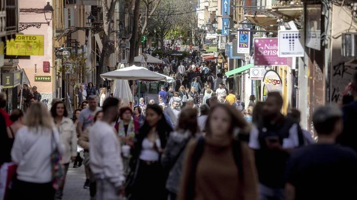 Baleares registra el segundo mayor crecimiento poblacional de España: Roza los 1,25 millones de habitantes, con más hombres que mujeres