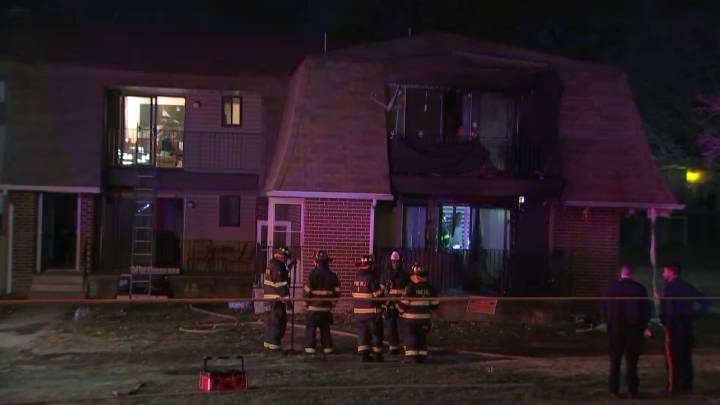 Firefighters battle fire at apartment complex in Pine Hill, NJ