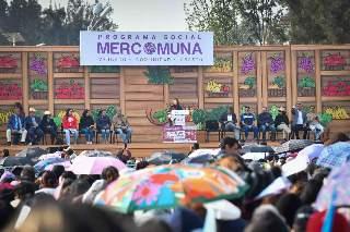 Mercomuna llegará a 3 mil pesos en 2026, anuncia Clara Brugada