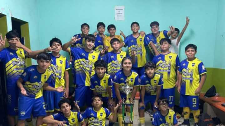 Social Rojas y Defensores de Esquiú, completaron los campeones de Inferiores