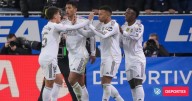Con gol de Mbappé: Real Madrid ganó al Alavés y sigue a la caza del líder Barcelona en La Liga