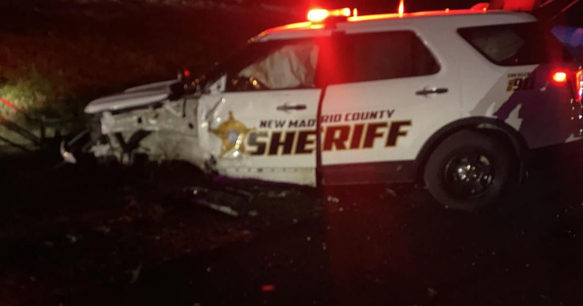 One injured after crash involving New Madrid County Sheriff's patrol car