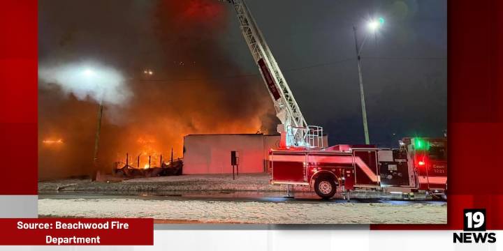 Massive blaze in Warrensville Heights draws multiple fire departments