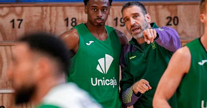 El primer entrenamiento de Chase Audige con el Unicaja