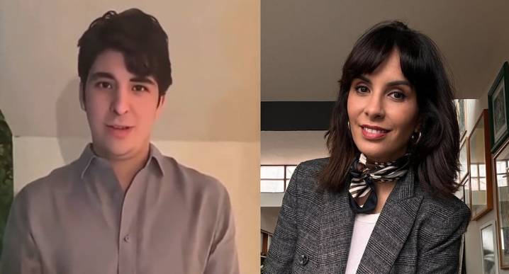El último hijo de Alan García, Federico Danton, reaparece y respalda candidatura de Carla García | VIDEO Federico Danton García Chessman, el hijo menor del expresidente Alan García, apoya candidatura 